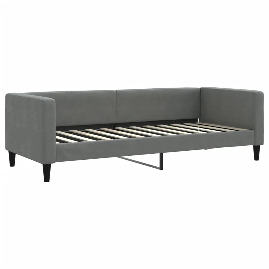 Lit de jour avec gigogne et tiroirs sans matelas 80x200 cm - 6