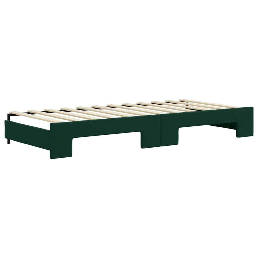 Lit de jour avec gigogne et tiroirs sans matelas 90x200 cm - 8