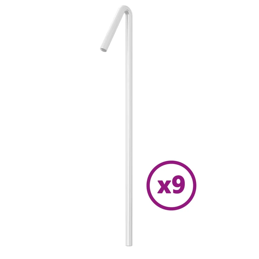 Guirlande de sapin de Noël 320 LED blanc chaud 375 cm - 8