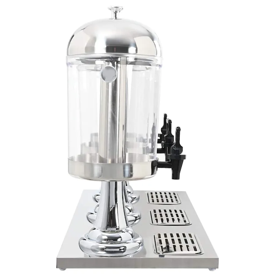 Distributeur de jus en acier inoxydable 3 x 8 L - 3