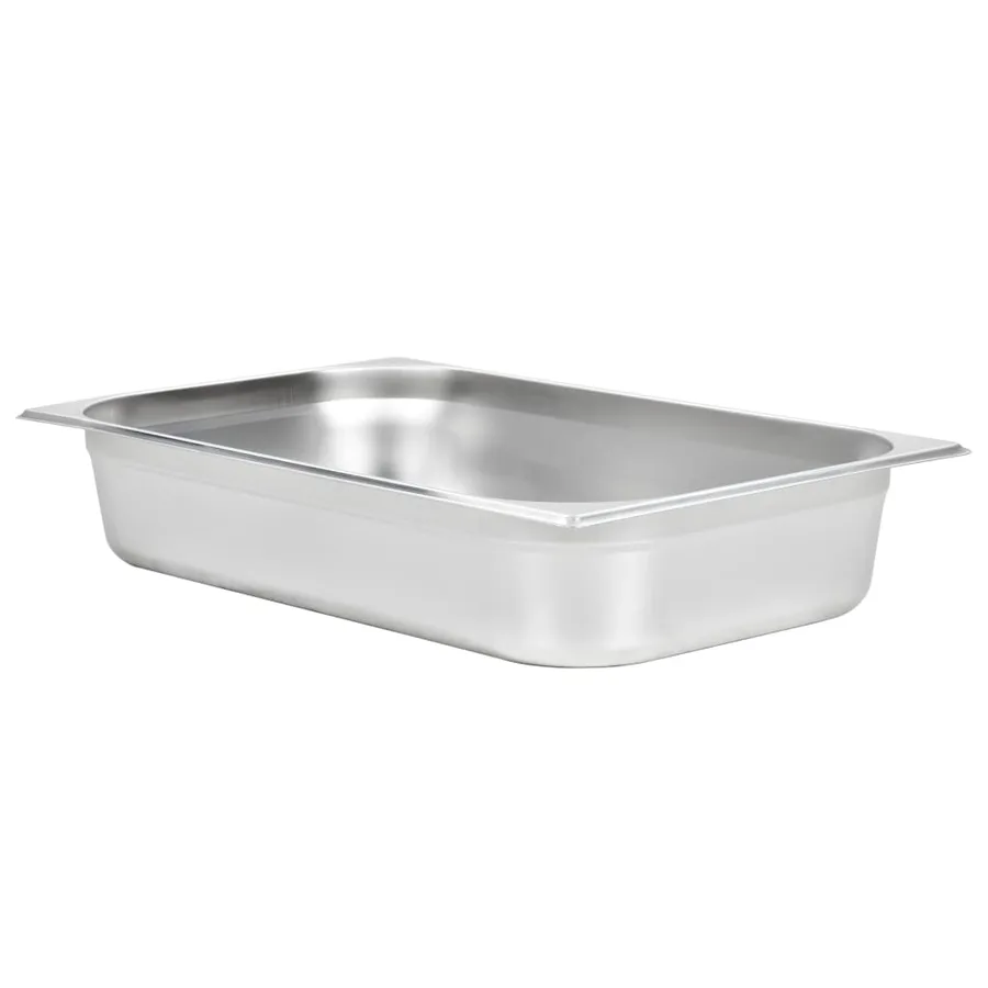 Récipients Gastronorm 4 pcs GN 1/1 100 mm Acier inoxydable - 3