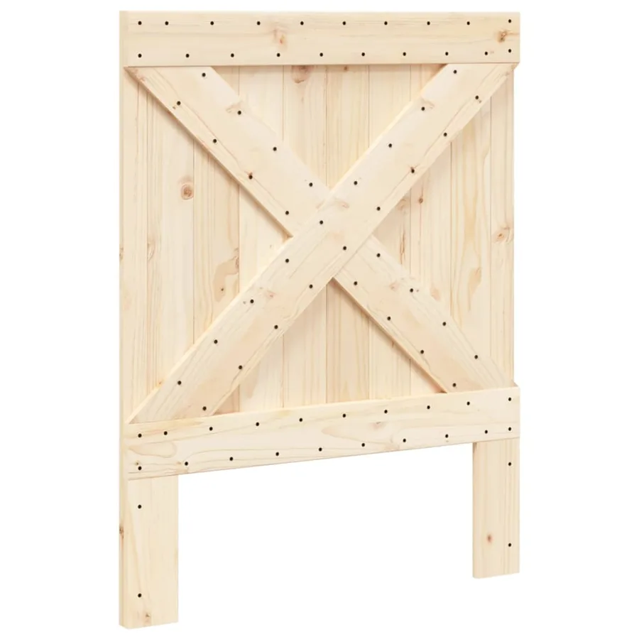 Tête de lit 80x104 cm bois massif de pin - 2