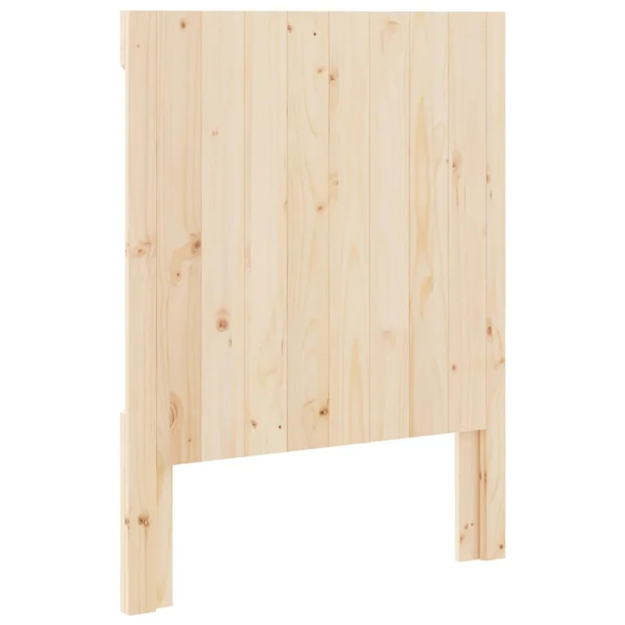 Tête de lit 80x104 cm bois massif de pin - 5