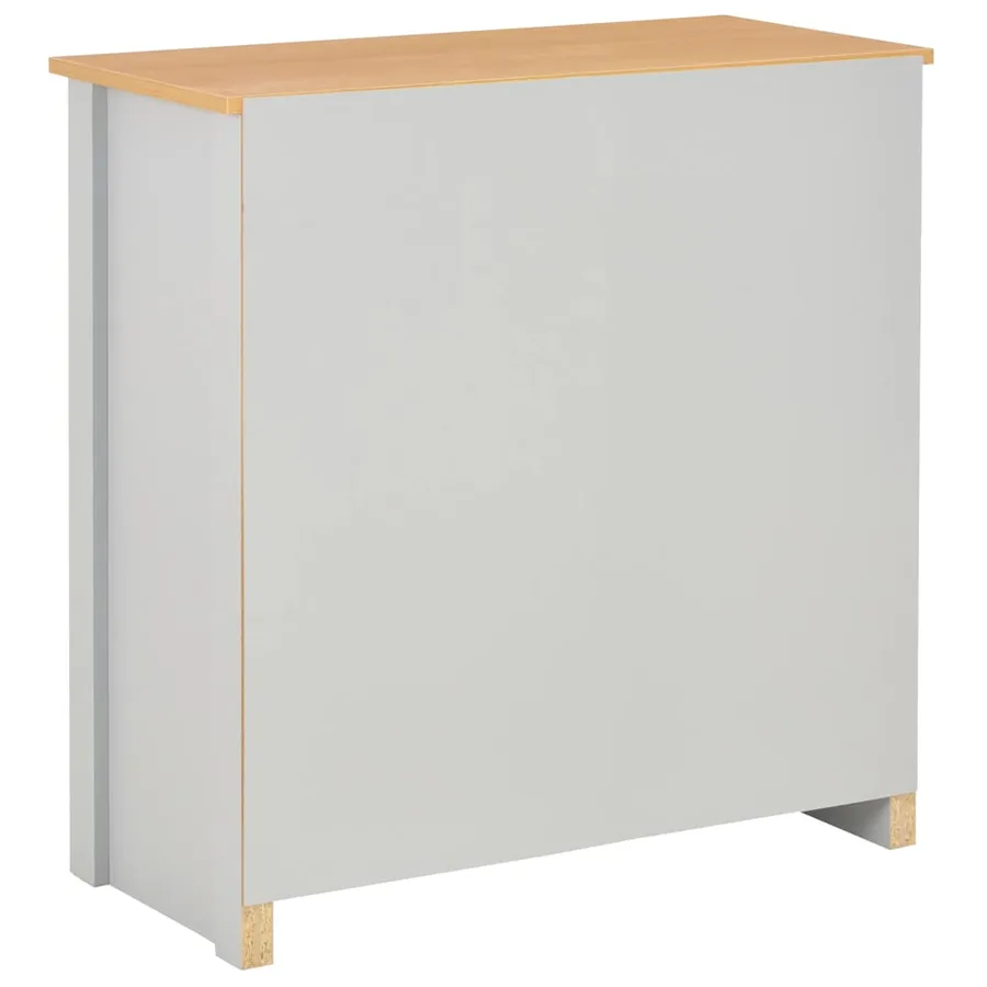 Buffet Gris 79x35x81 cm - 4