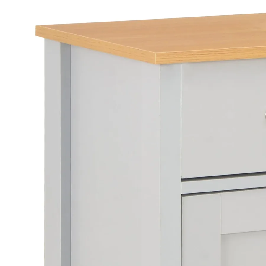 Buffet Gris 79x35x81 cm - 7