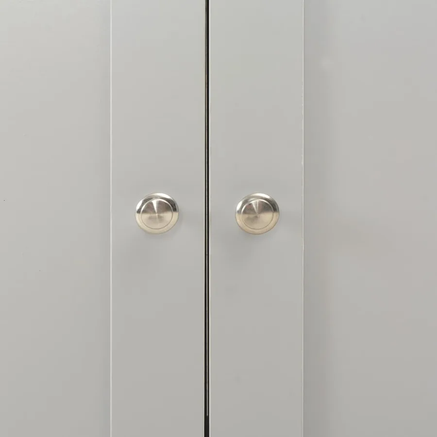 Buffet Gris 79x35x81 cm - 9