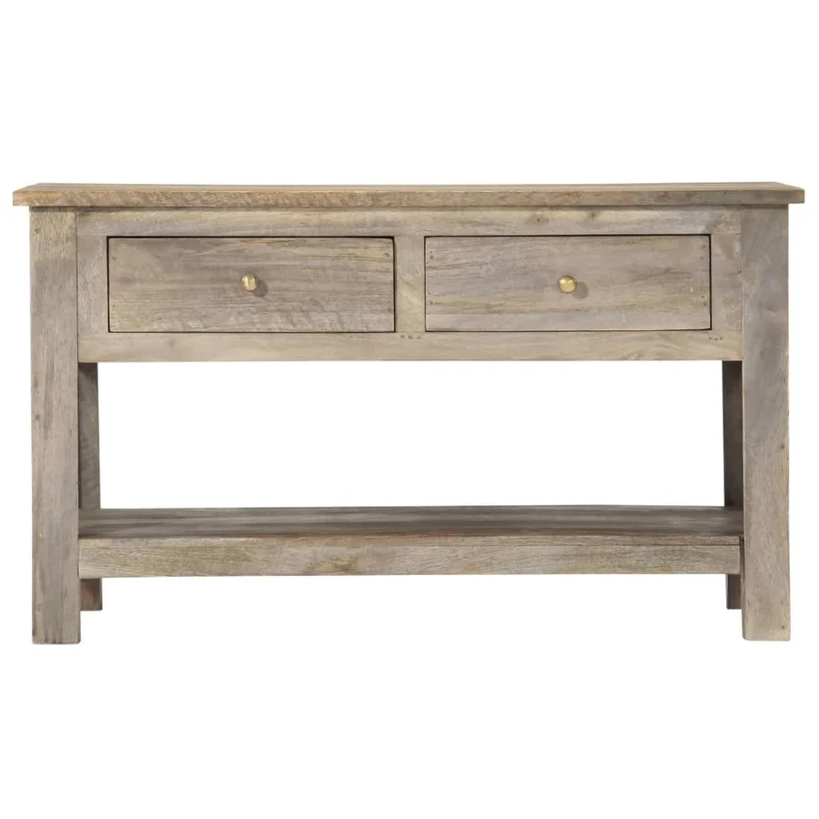 Table basse 82x52x47 cm Bois de manguier massif - 3
