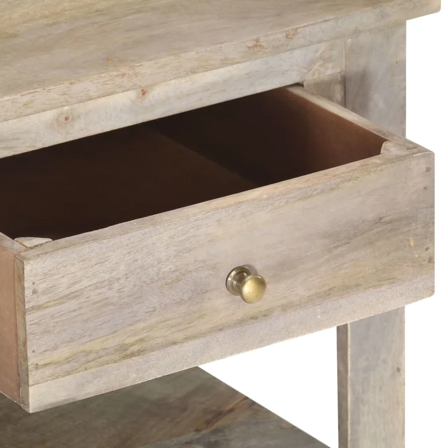 Table basse 82x52x47 cm Bois de manguier massif - 5