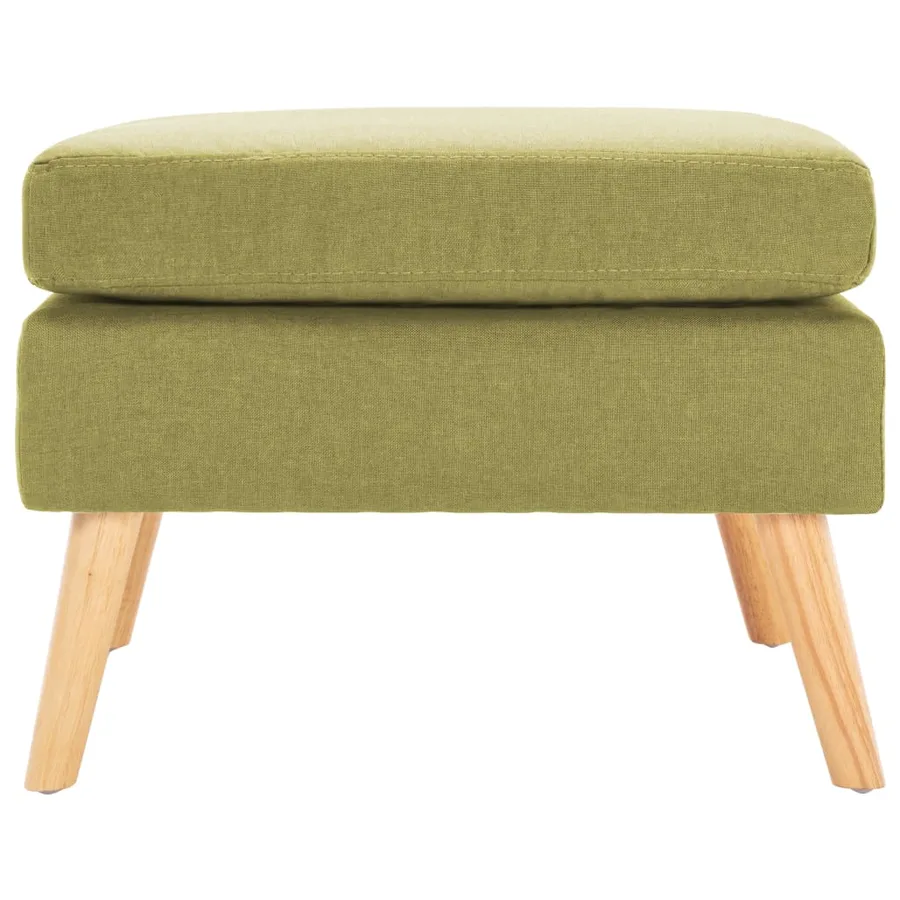 Repose-pied Vert Tissu - 2