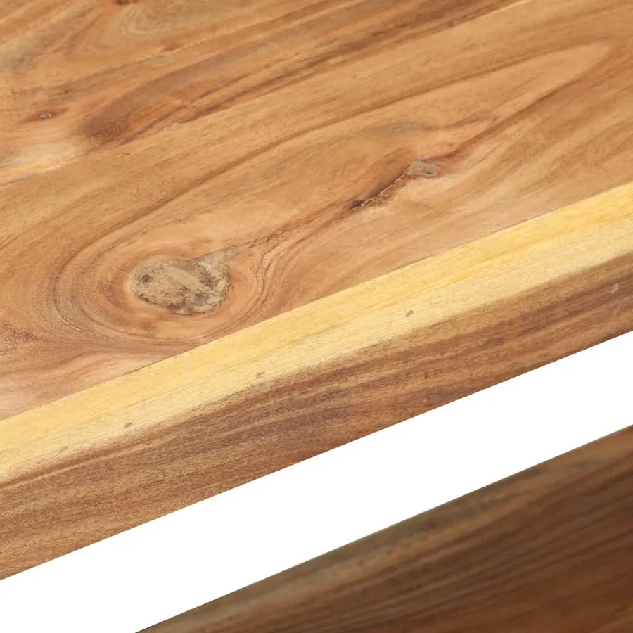 Meuble TV 90x30x40 cm Bois d'acacia solide - 5