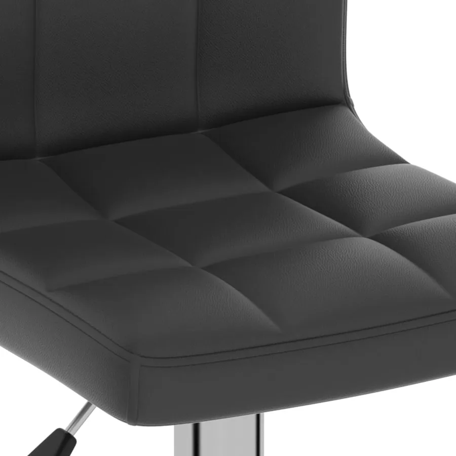 Tabouret de bar Noir Similicuir - 7