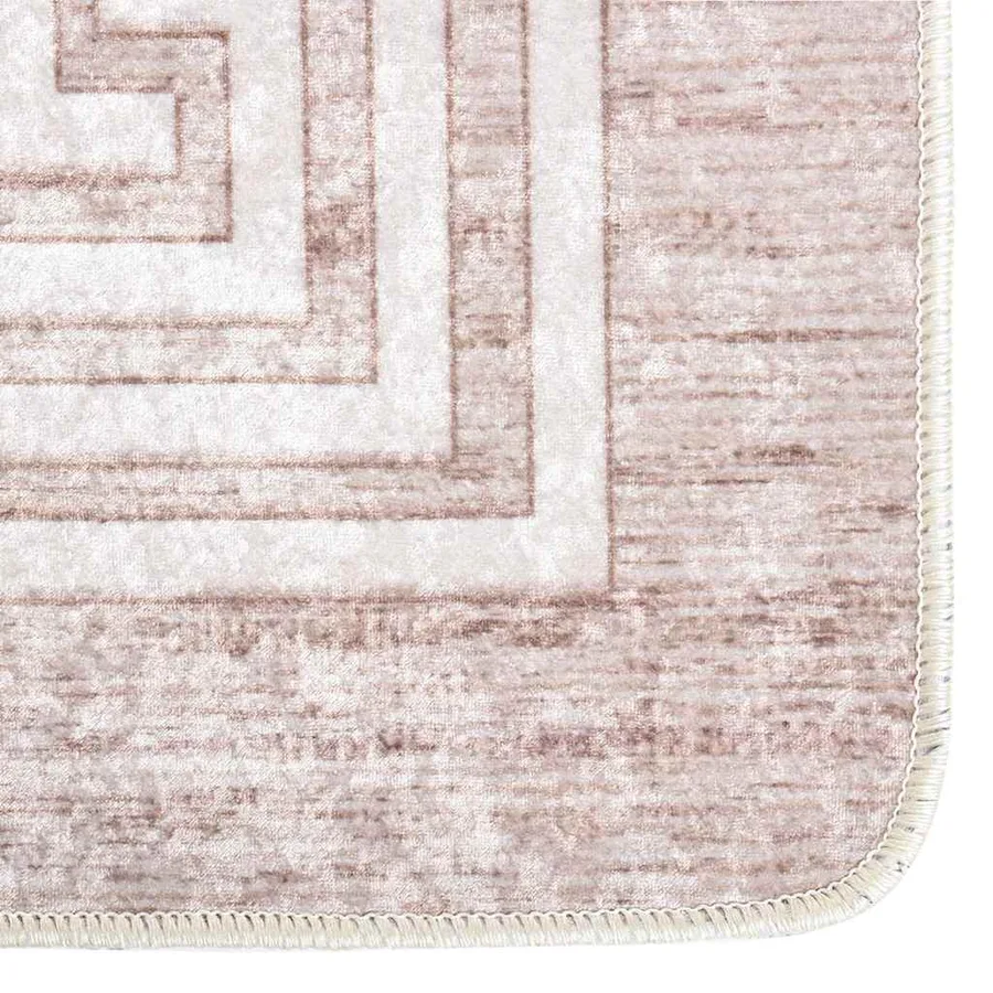 Tapis lavable 190x300 cm beige - 7