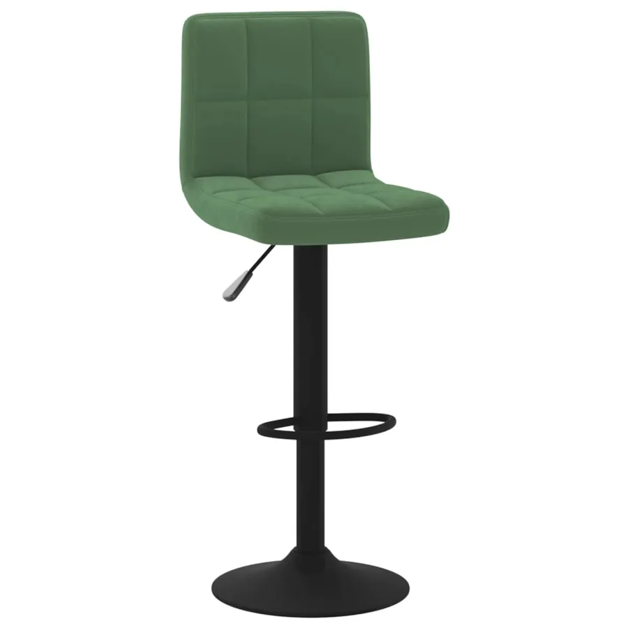 Tabouret de bar Vert foncé Velours - 2