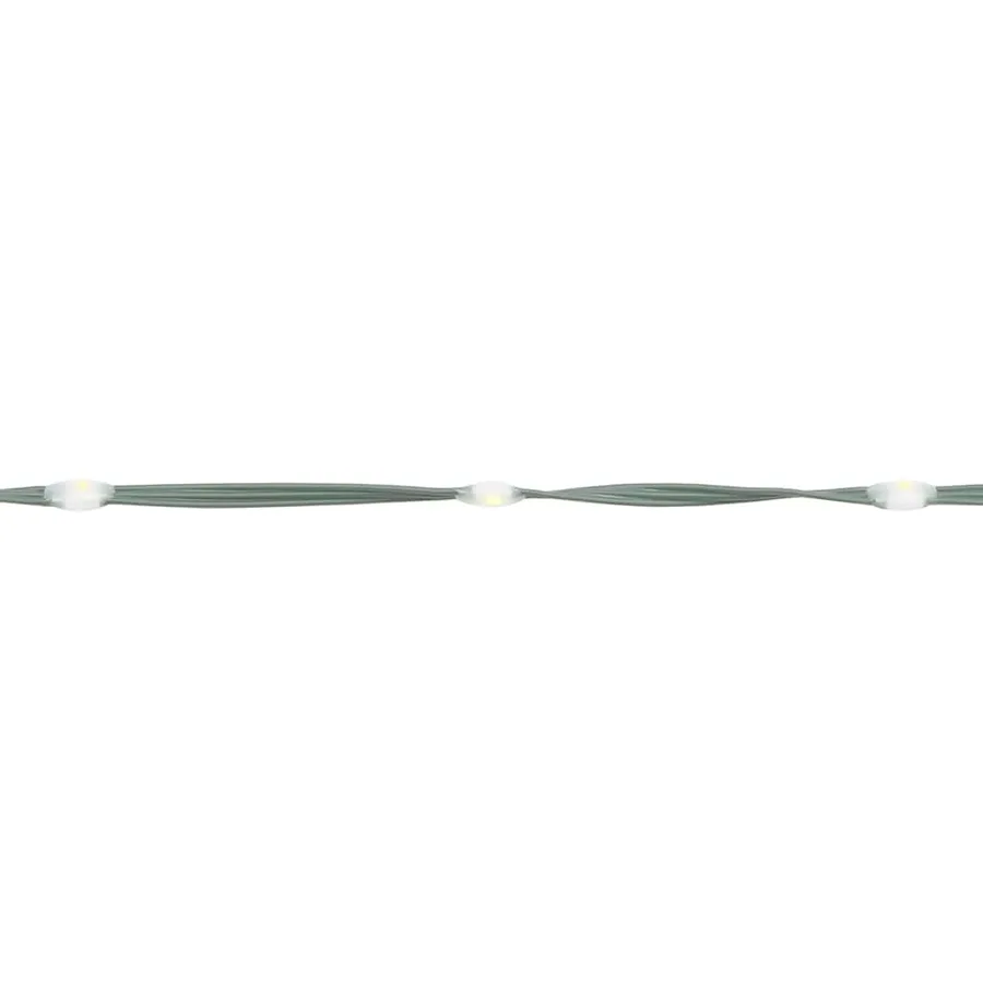 Arbre de Noël cône 3000 LED Blanc chaud 230x800 cm - 7