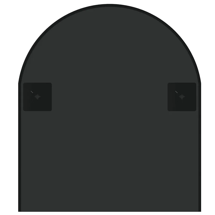 Miroir mural Noir 100x45 cm Ovale - 5