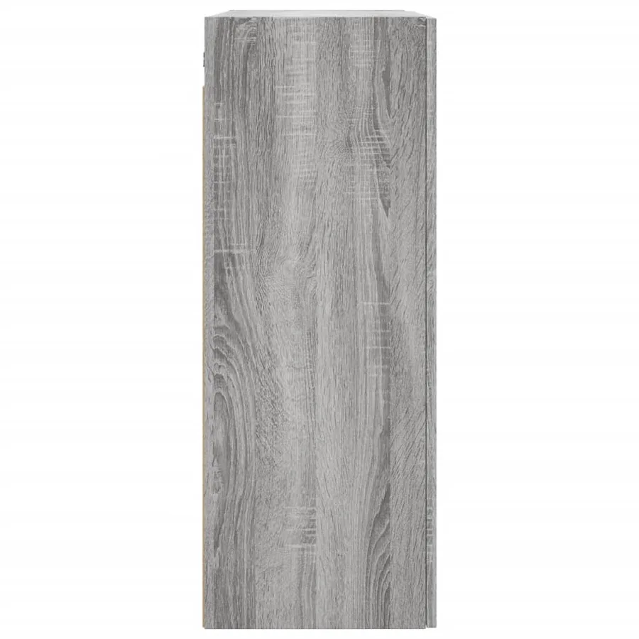 Armoires murales 2 pcs sonoma gris bois d'ingénierie - 7