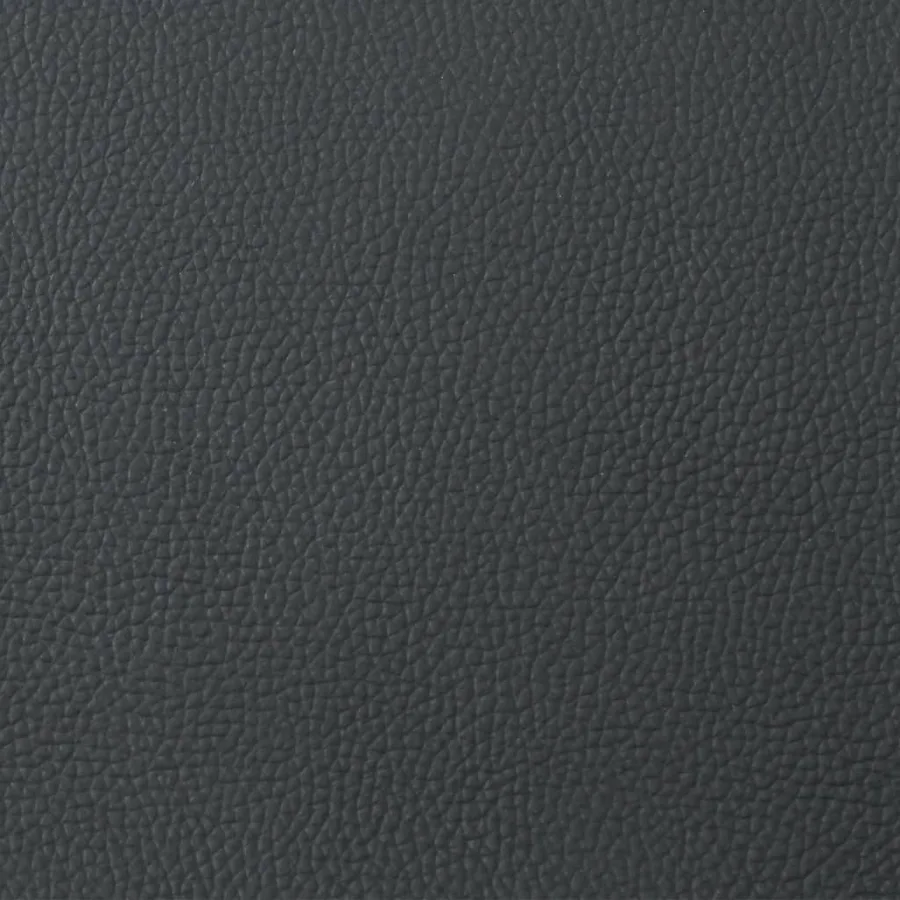 Chaise cabriolet noir cuir véritable - 8