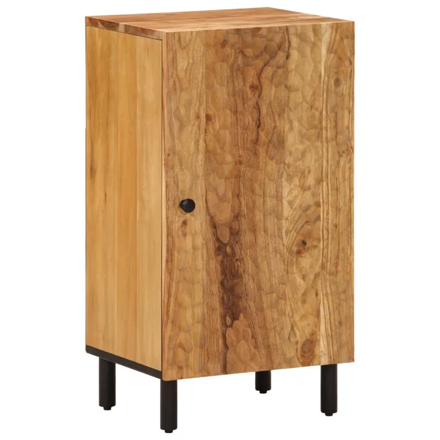 Armoire latérale 40x33x75 cm bois massif d'acacia - 2