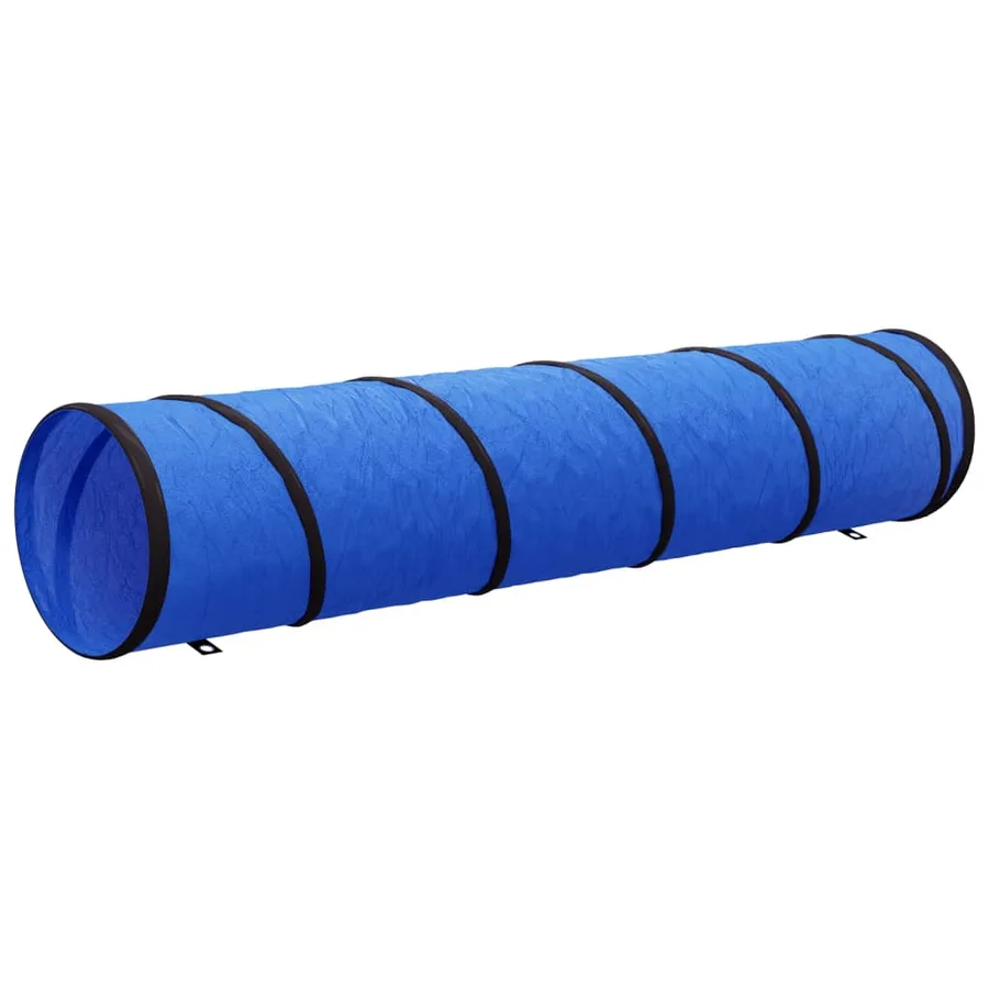 Tunnel pour chien bleu Ø 40x200 cm polyester - 2
