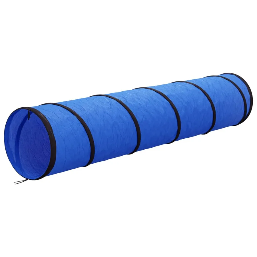Tunnel pour chien bleu Ø 40x200 cm polyester - 5