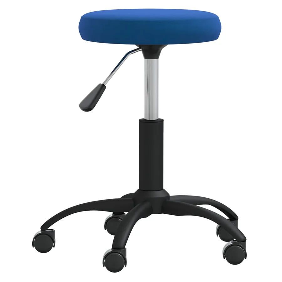 Chaise de salle à manger Bleu Velours - 2