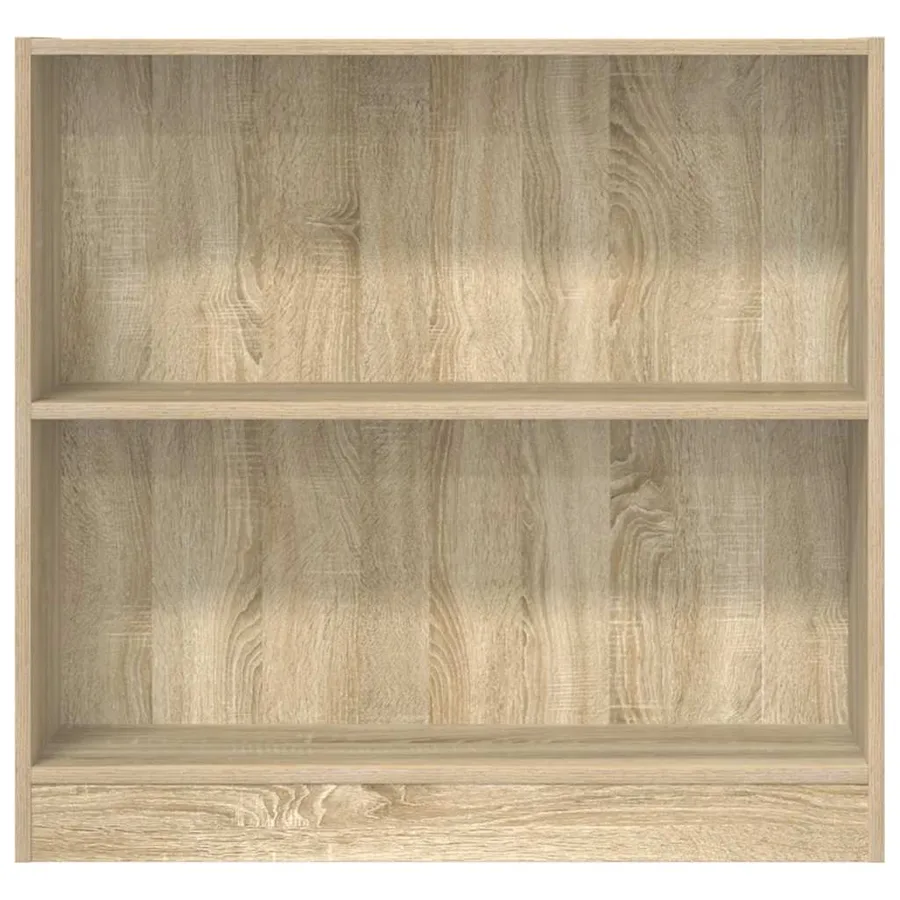 Bibliothèque chêne sonoma 80x24x75 cm bois d'ingénierie - 4