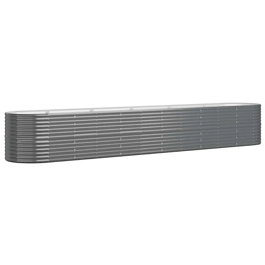 Lit surélevé de jardin Acier galvanisé Anthracite - 2