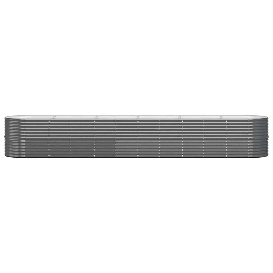 Lit surélevé de jardin Acier galvanisé Anthracite - 3