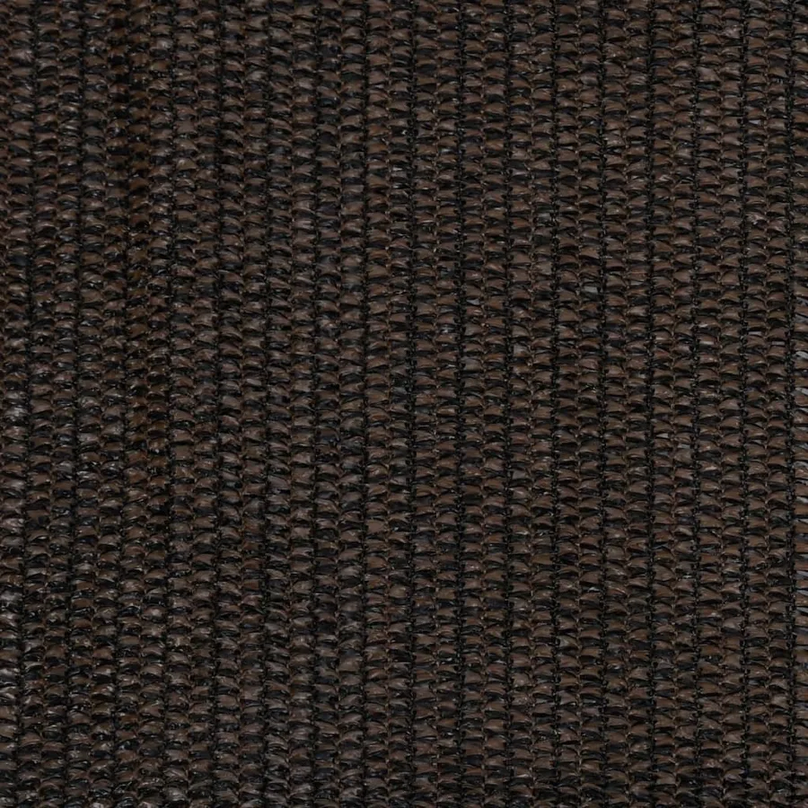 Store roulant d'extérieur 205 (l) x 140 (H) cm marron HDPE - 5