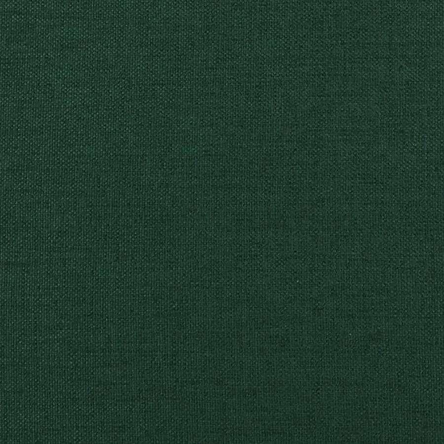 Fauteuil avec pieds à bascule et tabouret Vert foncé Tissu - 6