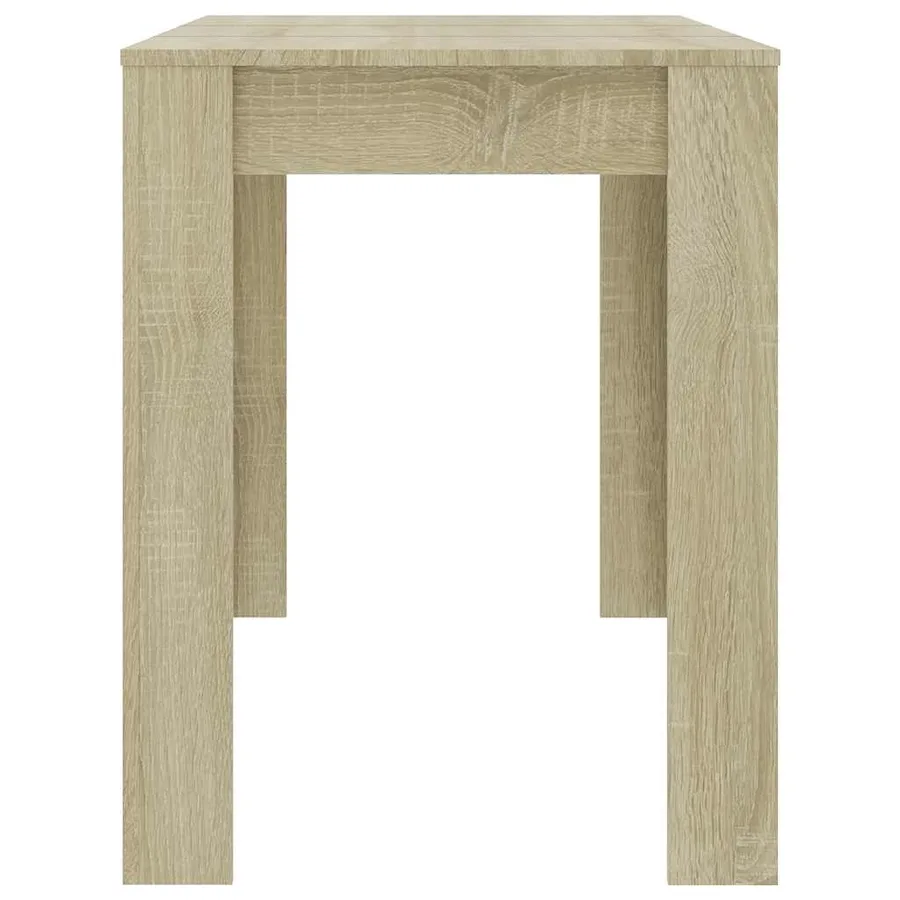 Table à manger Chêne sonoma 120x60x76 cm Bois d'ingénierie - 5