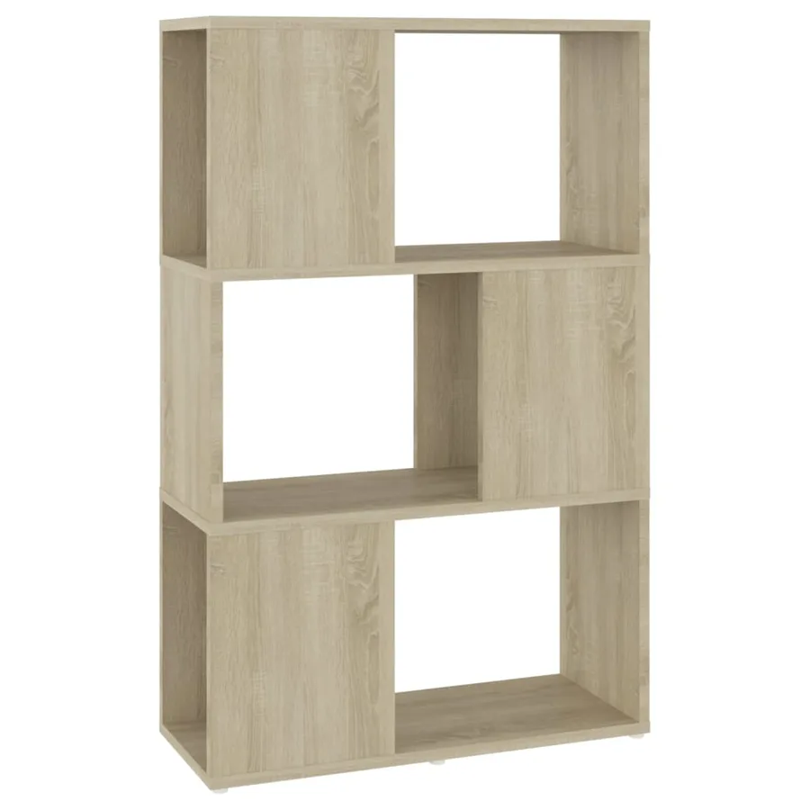 Bibliothèque/Séparateur de pièce Chêne Sonoma 60x24x94 cm - 2