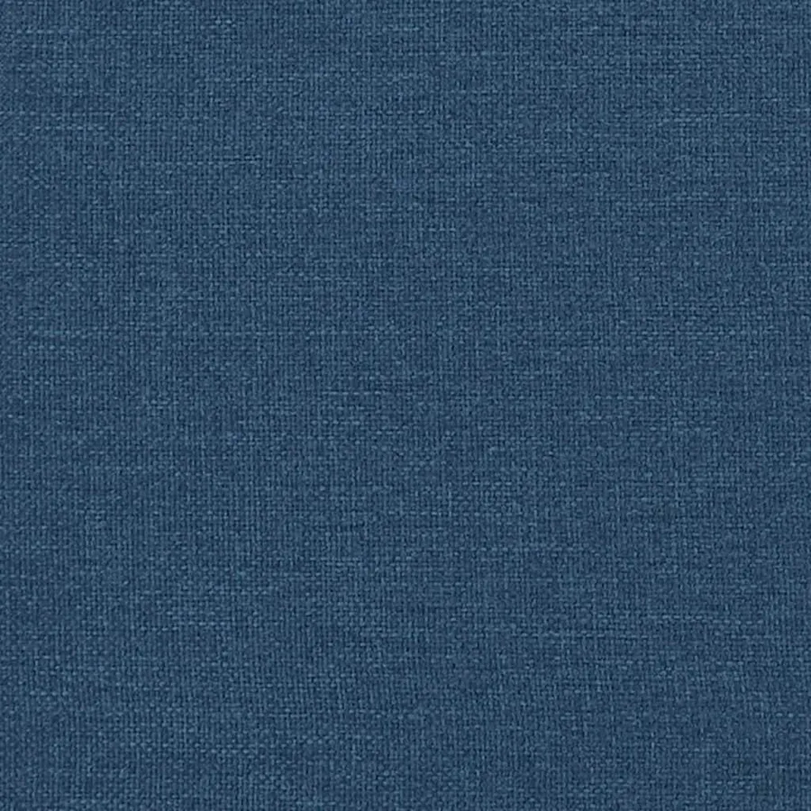 Chaise à bascule avec tabouret Bleu Tissu - 10