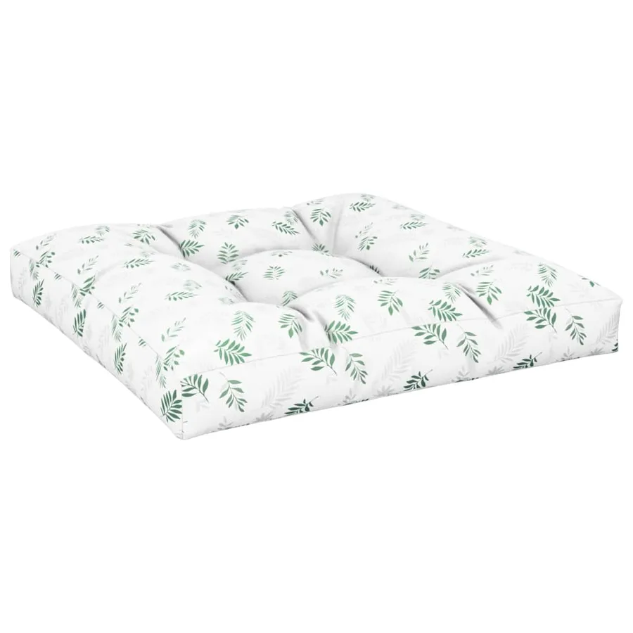 Coussins de palette lot de 2 motif de feuilles tissu - 5