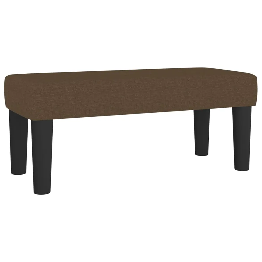 Sommier à lattes de lit avec matelas Marron foncé 90x200 cm - 7