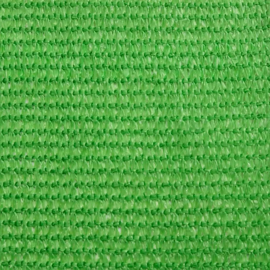 Voile d'ombrage 160 g/m² Vert clair 3x5 m PEHD - 9