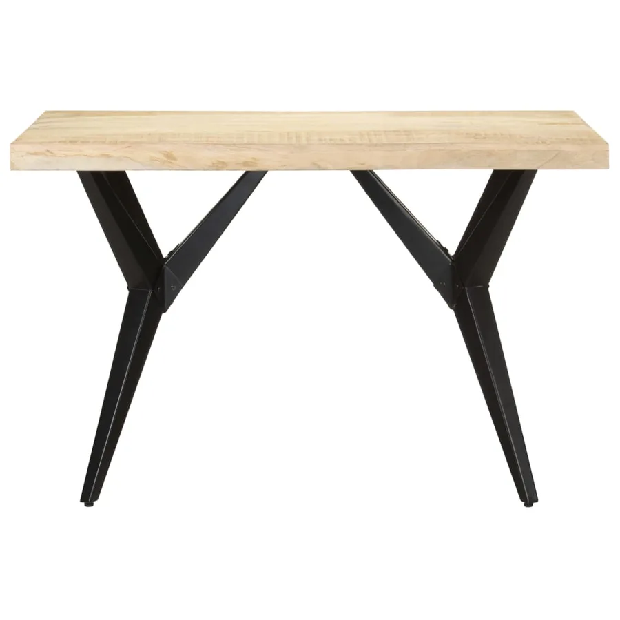 Table à manger 120x60x76 cm Bois de manguier massif - 2