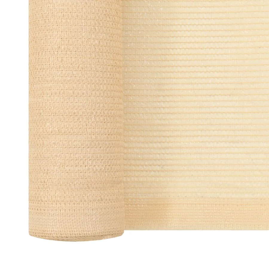 Filet brise-vue PEHD 2 x 10 m Beige - 2