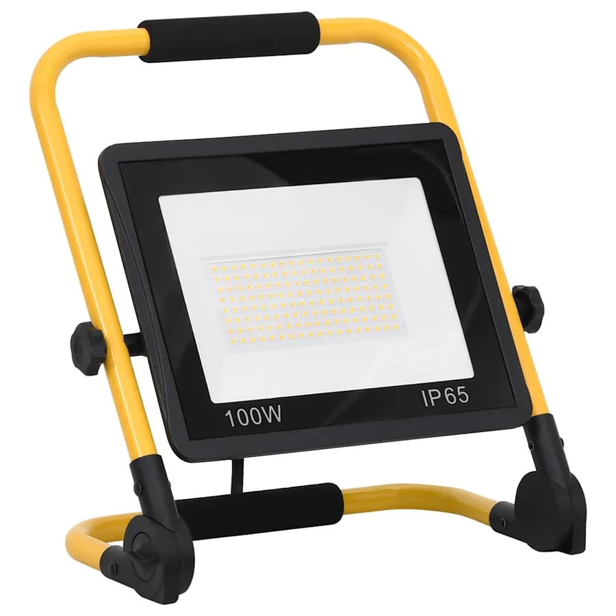 Projecteur à LED avec poignée 100 W Blanc chaud - 3