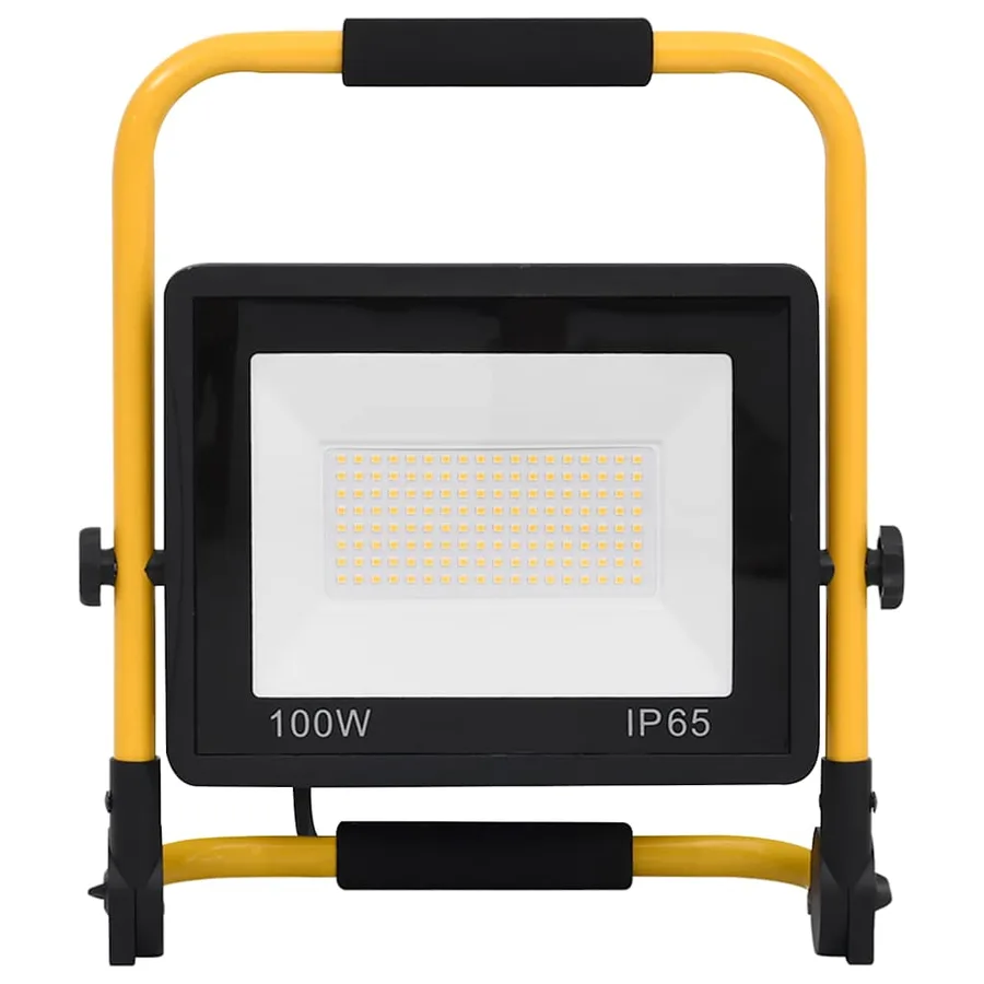 Projecteur à LED avec poignée 100 W Blanc chaud - 4