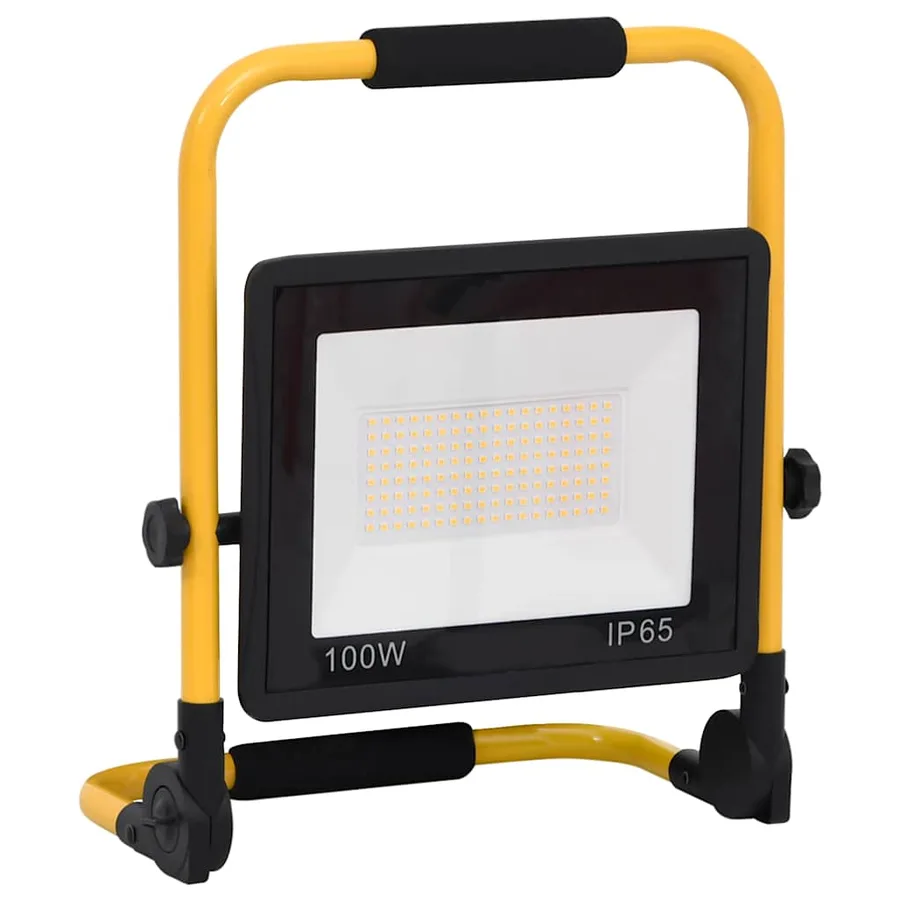 Projecteur à LED avec poignée 100 W Blanc chaud - 5