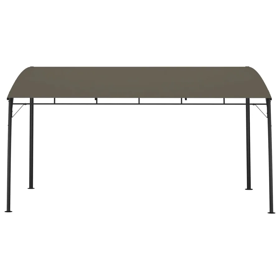 Auvents parasols 4 x 3 x 2,55 m Taupe - 2