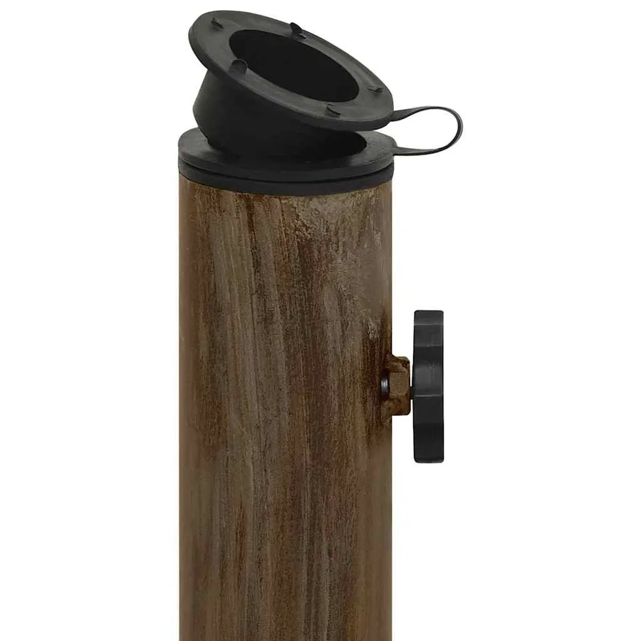 Socle de parasol Bronze 44x44x31 cm Fonte - 8