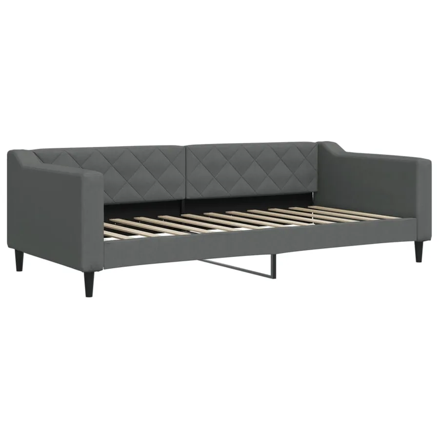 Lit de jour avec gigogne et tiroirs sans matelas 90x200 cm - 4