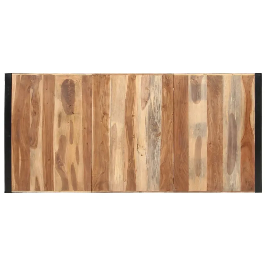 Table à manger 220x100x75 cm bois massif - 3
