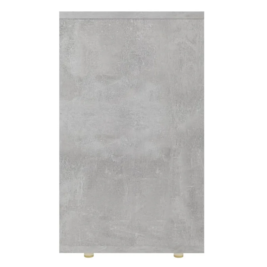Tables gigognes 3 pcs Gris béton Aggloméré - 9