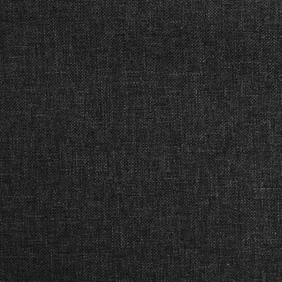 Tabourets de bar lot de 2 noir tissu - 9