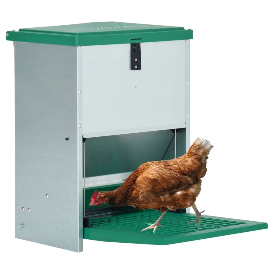 Mangeoire automatique pour volaille avec pédale 12 kg - 2