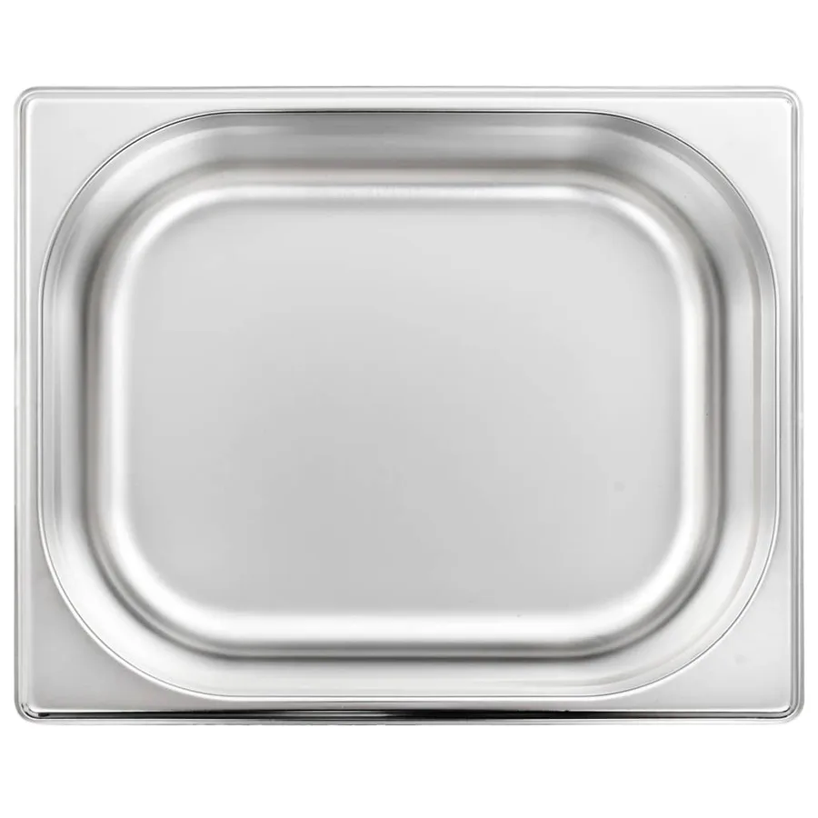 Récipients Gastronorm 4 pcs GN 1/2 100 mm Acier inoxydable - 5