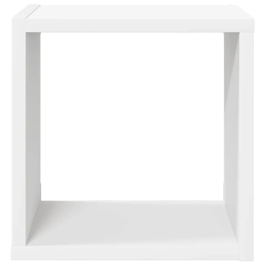 Étagères cube murales 2 pcs Blanc 26x15x26 cm - 6